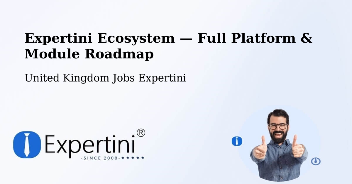 Expertini Ecosystem — Full Platform & Module Roadmap – Ascot